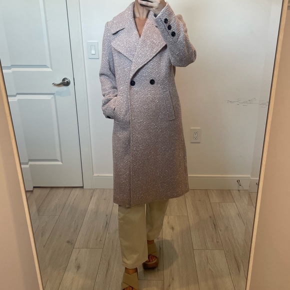 Badgley Mischka Wool Blend Long Coat - Picture 5 of 15